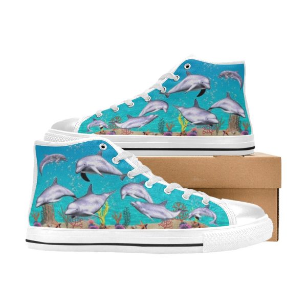 Dolphins – High Top Shoes_9541